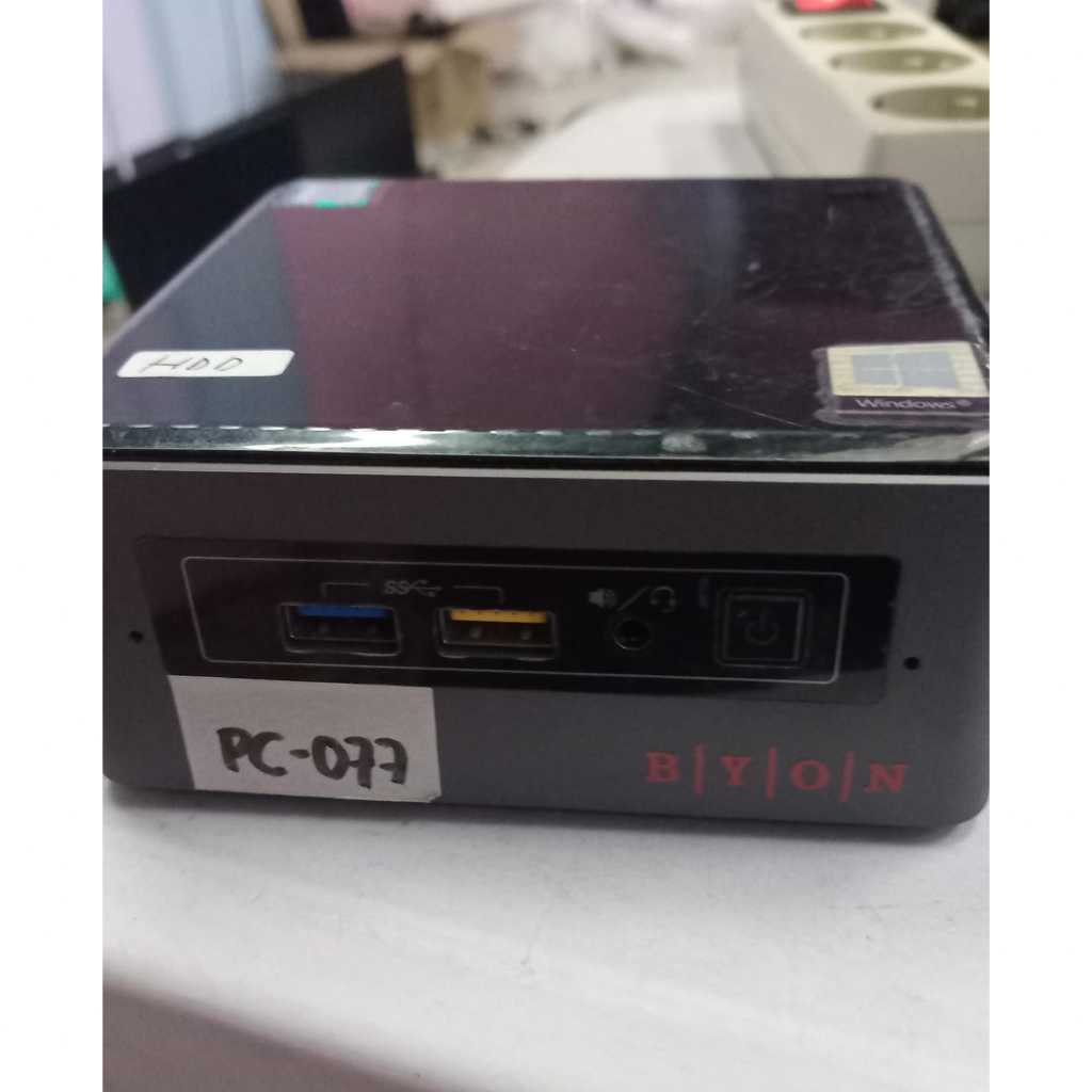 PC MINI NUC7i5BNH RAM 8GB, HDD 500GB (BEKAS)