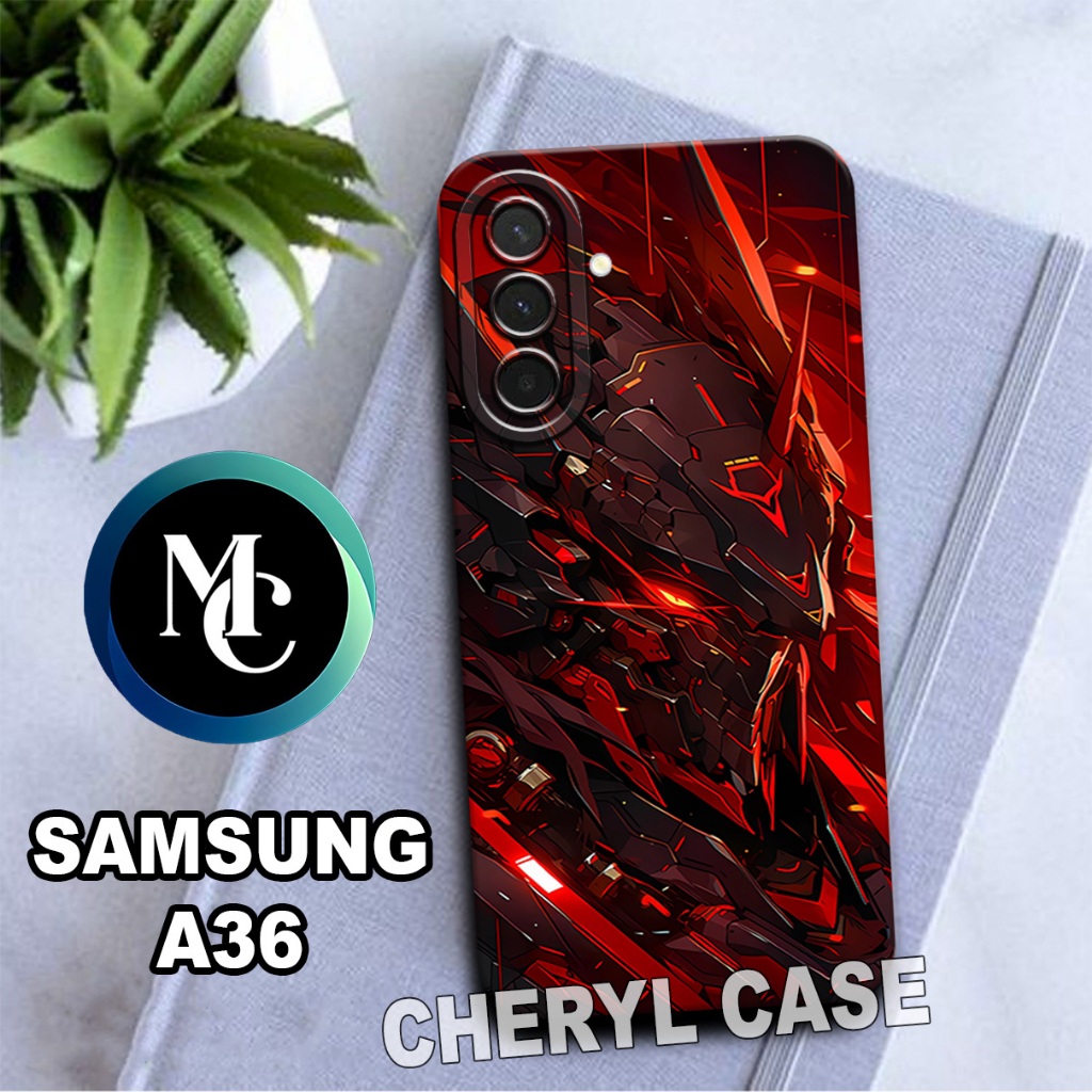 case karet untuk SAMSUNG A36/CC36/Motif GUNDAM/case/Casing SAMSUNG A36/softcase SAMSUNG A36