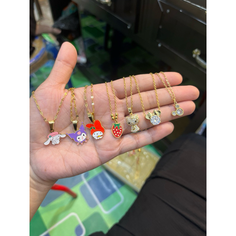 kalung titanium anak-anak