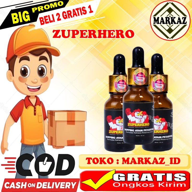 ZUPERHERO - Doping Ayam Laga Aduan Petarung Terbaik