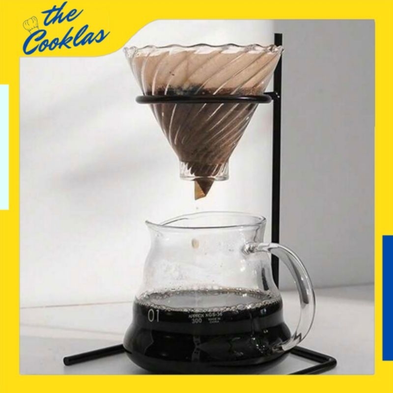 Solid Stainless Steel Coffee Drip Stand | V60 Dripper Stand | Dudukan Dripper Kopi V60