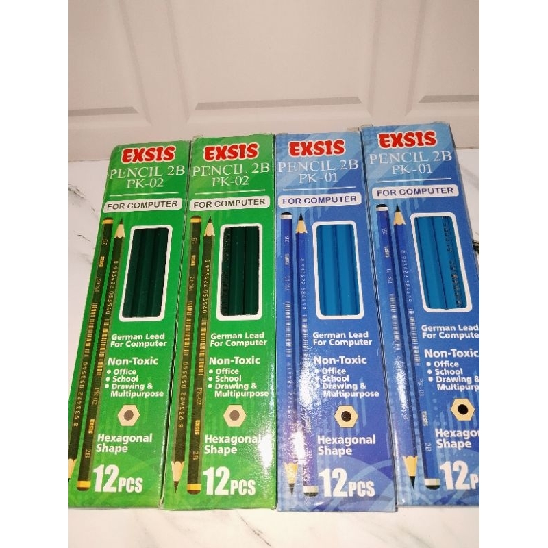 

SOS pensil 2B EKSIS per pack isi 12pcs