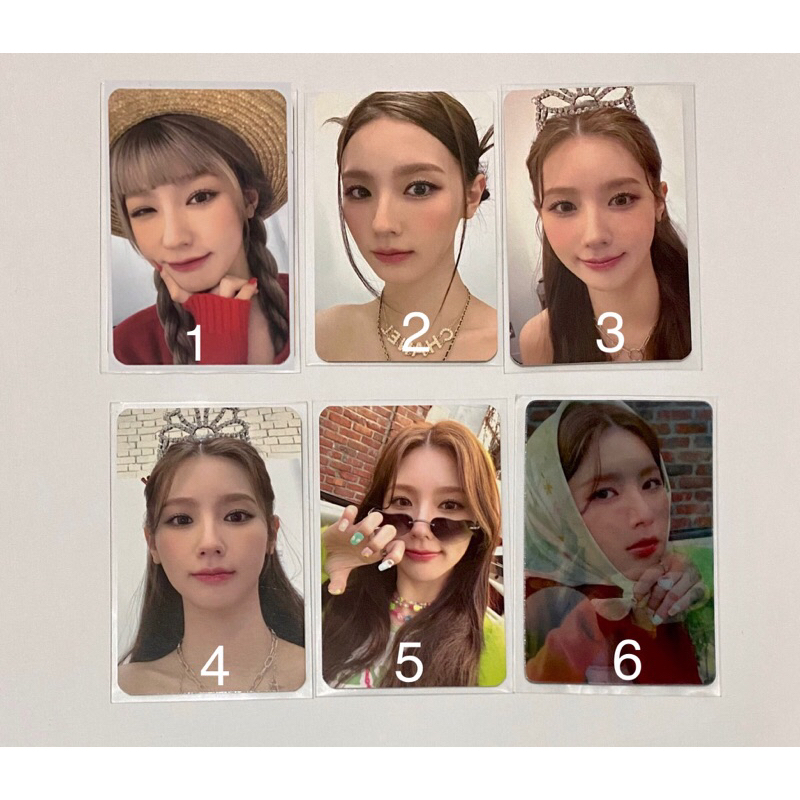 Miyeon (G)i-dle I Feel Heat Official Photocard Pob Pc Bene Album Kms Gidle G idle Minnie Soyeon Yuqi