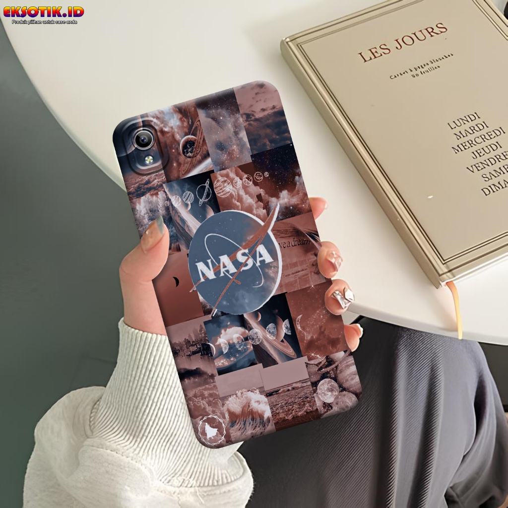 Case VIVO Y91C Y1S - Eksotik.id - Casing VIVO Y91C Y1S - Case NASA - Skin Handphone - Silikon VIVO Y