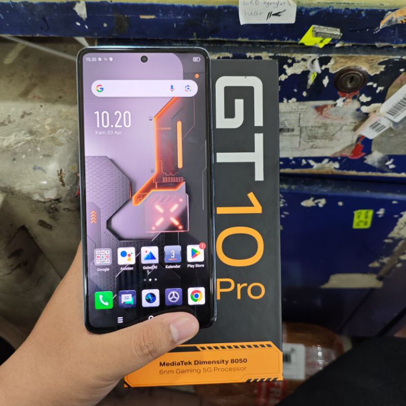 Infinix GT 10 pro 8/256 Second termurah dan terbagus