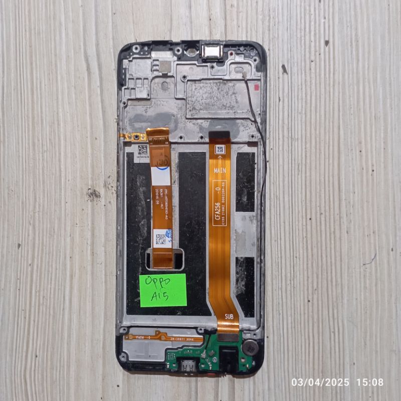 LCD Touchscreen OPPO A15 Poni | Orie Copotan