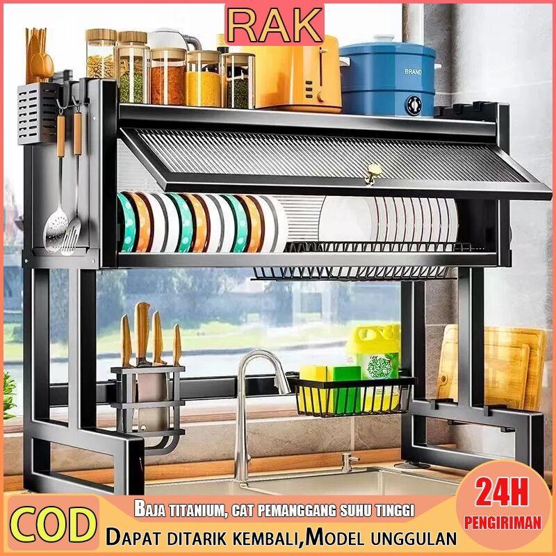 Rak Wastafel Dapur Rak Lemari Rak Piring Wastafel Dapur Rak Piring Multifungsi Rak Dapur Rak Stainle