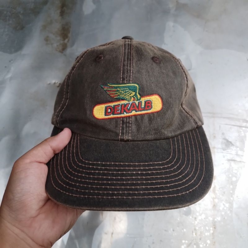 Topi Vintage Hat Dekalb by AJM