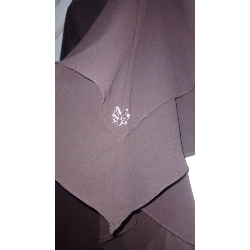 preloved khimar sarah by yoora sarah dan cadar tali mazen UV