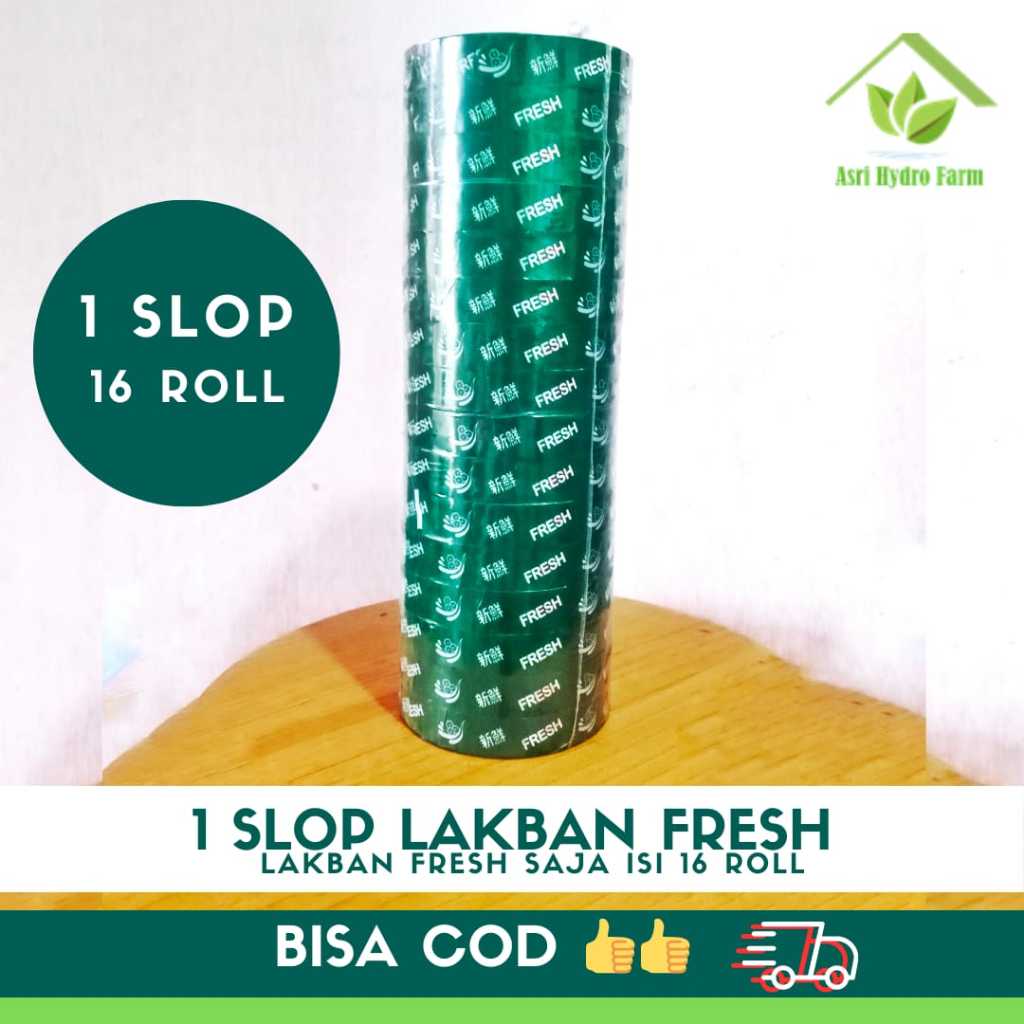 1 SLOP LAKBAN FRESH lakban fresh saja 1 slop 16 buah LAKBAN FRESH SAJA 1 SLOP