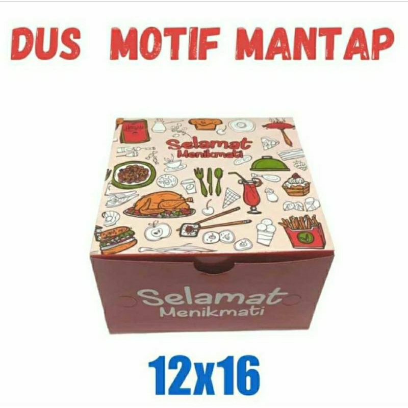 

Dus Motif 12x16 Bahan Kraft