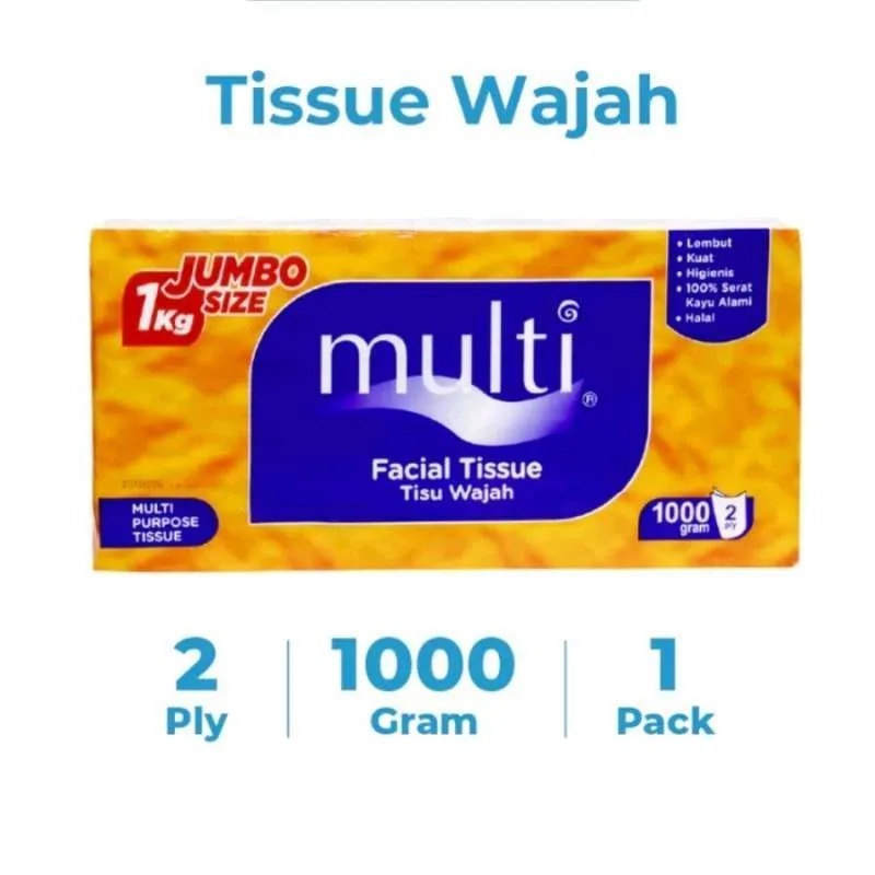Multi 1000gr Tissue Facial/Tisu Wajah multi 1kg