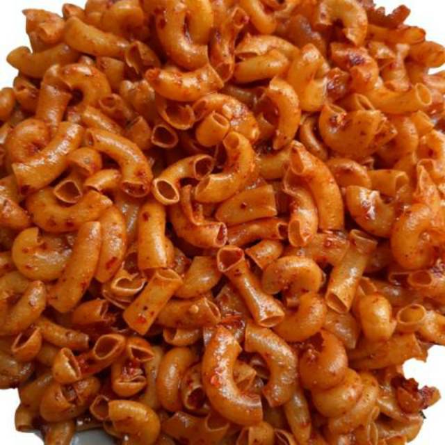 

Makaroni Cikruh Kriuk 1kg Bumbu Melimpah Pedas Daun Jeruk