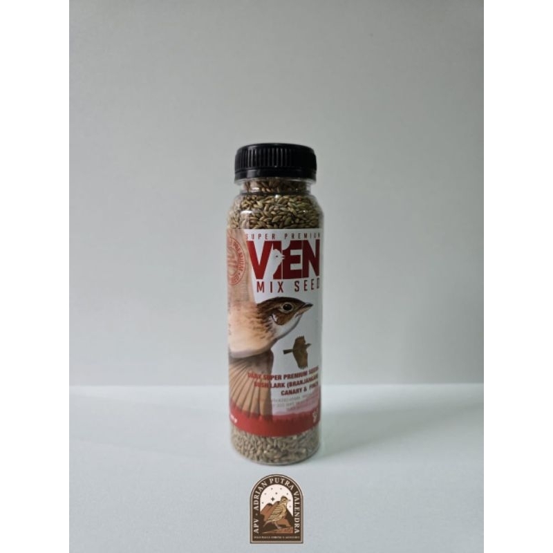 VIEN MIX SEED SUPER PREMIUM PAKAN BURUNG BRANJANGAN KENARI FINCH ORIGINAL ( MERAH )