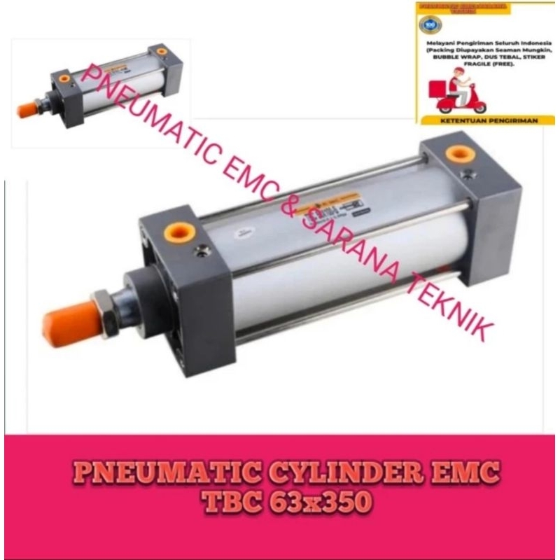 Cylinder Pneumatic TBC 63x350 PLUS MAGNET EMC PNEUMATIC