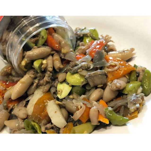 

Cumi sambal Pete, cumi sambal matah, cuminya melimpah ruah