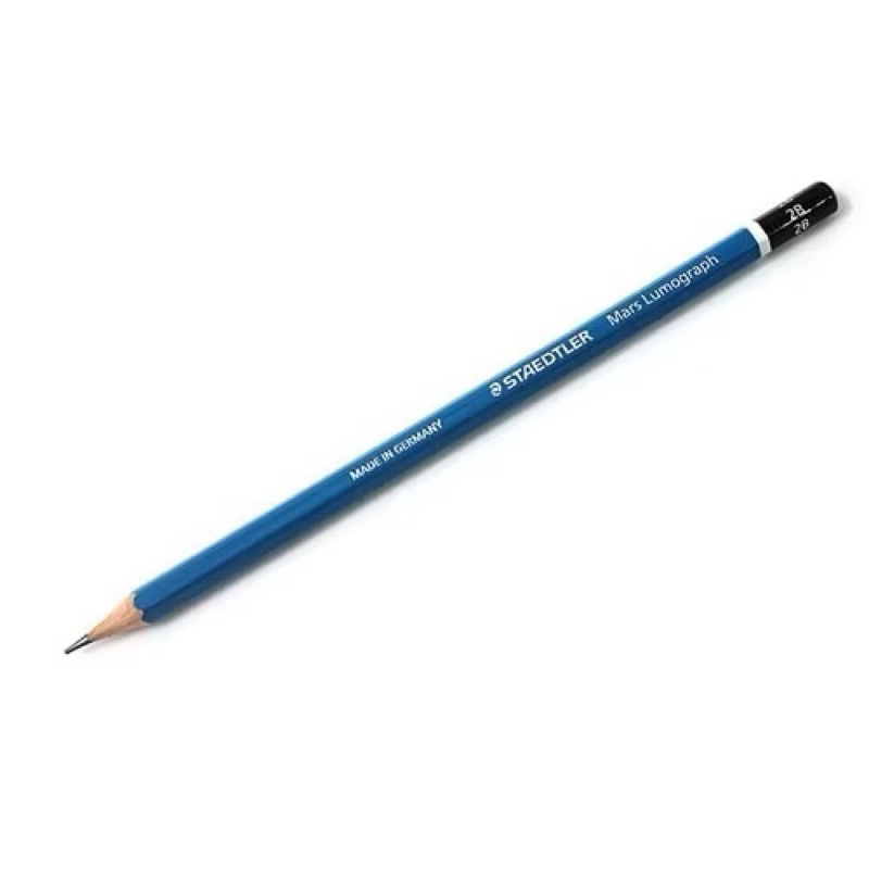 

Pensil Staedtler 2B Original - Pencil Staedtler mars Lumograph - Pensil Ujian 2B Staedtler (1pcs)