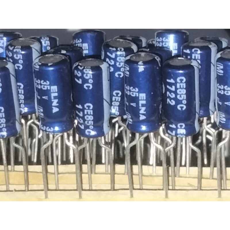 Elco 33uf 35v original ELNA (5pcs)