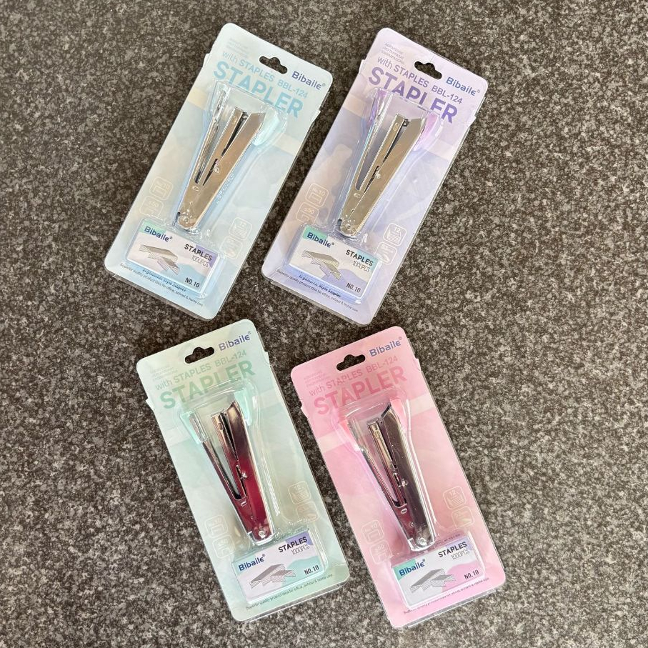 

Staples Set Baibale BBL-124 Pastel / Stapler Set / Staples dapat isi / Stapler Dapat Isi Baibale