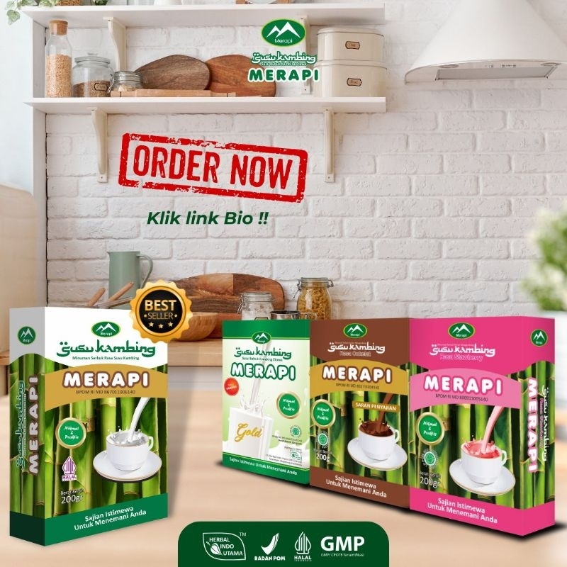 

SUSU KAMBING ETAWA MERAPI KEMASAN BOX 200 GR 100% ORIGINAL