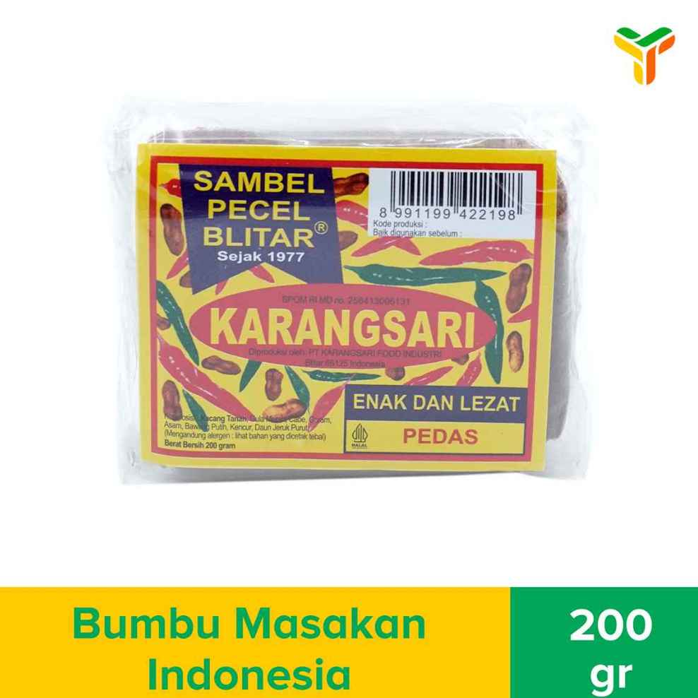 

Karang Sari Pecel Super Pedas 200 Gram