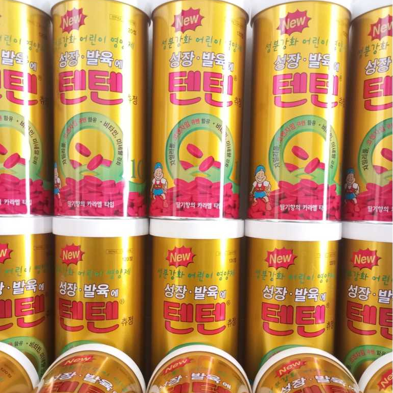 [ READY STOK ] Tenten Korea Vitamin Korea Peninggi Badan isi 120pcs exp date 12/2026