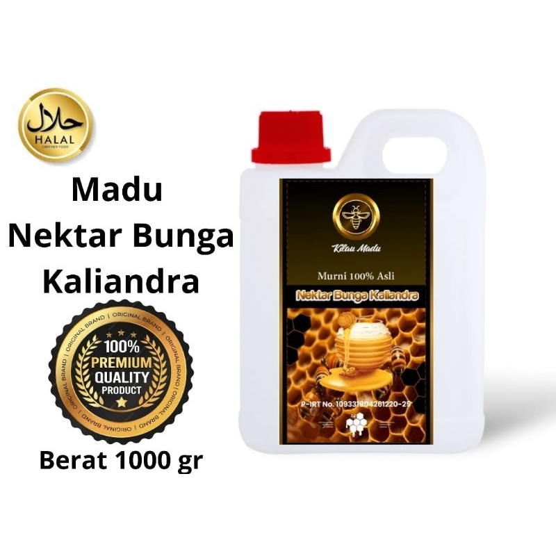 

Madu Nektar Bunga Kaliandra Grade A 1000gr