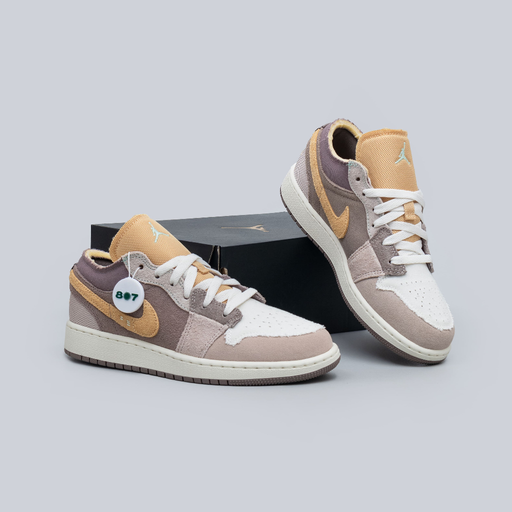 Air Jordan 1 Low Craft Taupe Gs Women