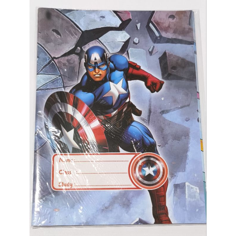 

Sampul Buku Fancy anak laki-laki (isi 20 lembar) karakter Hero ukuran KWARTO