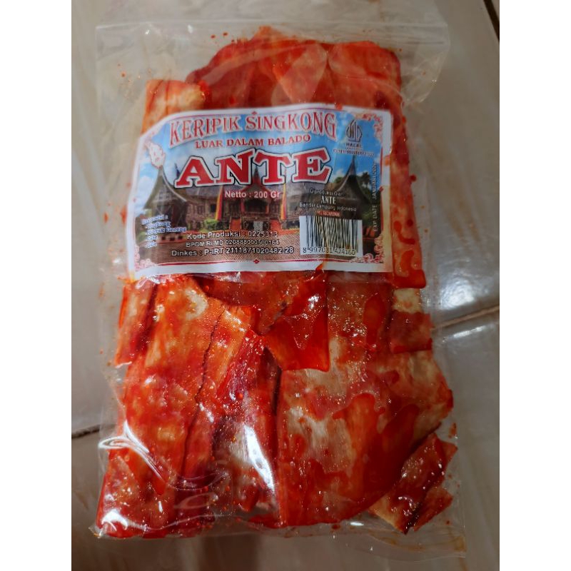 

Keripik singkong Balado