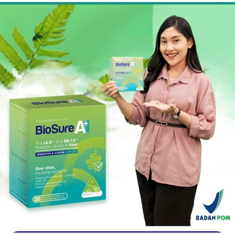 

BioSure A+Susu probiotik untuk penderita usus besaR