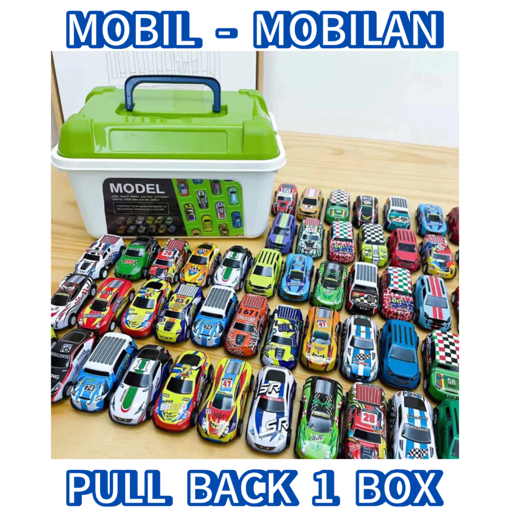 

FLASH SALE HARI INI Mainan Mobil Anak Laki-Laki Mini Pullback Bahan Metal Ukuran Besar Full Warna