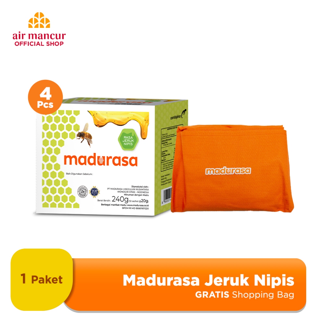 

Madurasa Sachet Original Jeruk Nipis 4x20gr Free Shopping Bag