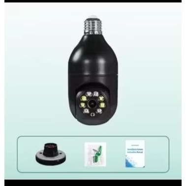 Smart Camera Cctv Bohlam Black Edition V360 Pro