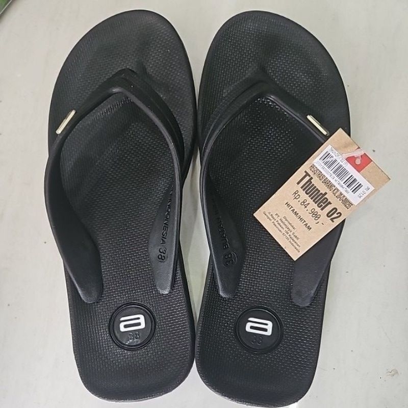 Ando Thunder 02 Hitam Ori Termurah