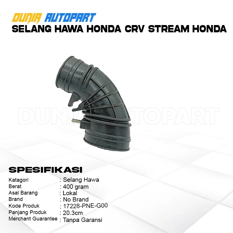 Selang Hawa Honda Crv Stream Honda 17228-PNE-G00