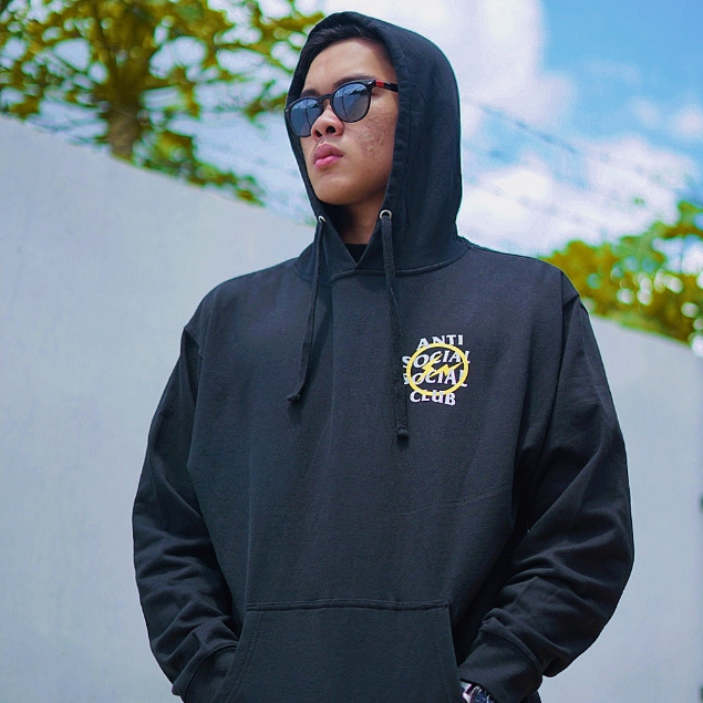 ASSC x Fragment Yellow Bolt Hoodie (FW19)