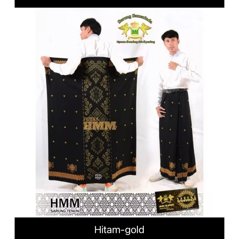 sarung hitam Samarinda /sarung motif Hmm samarinda/sarung warna Hmm