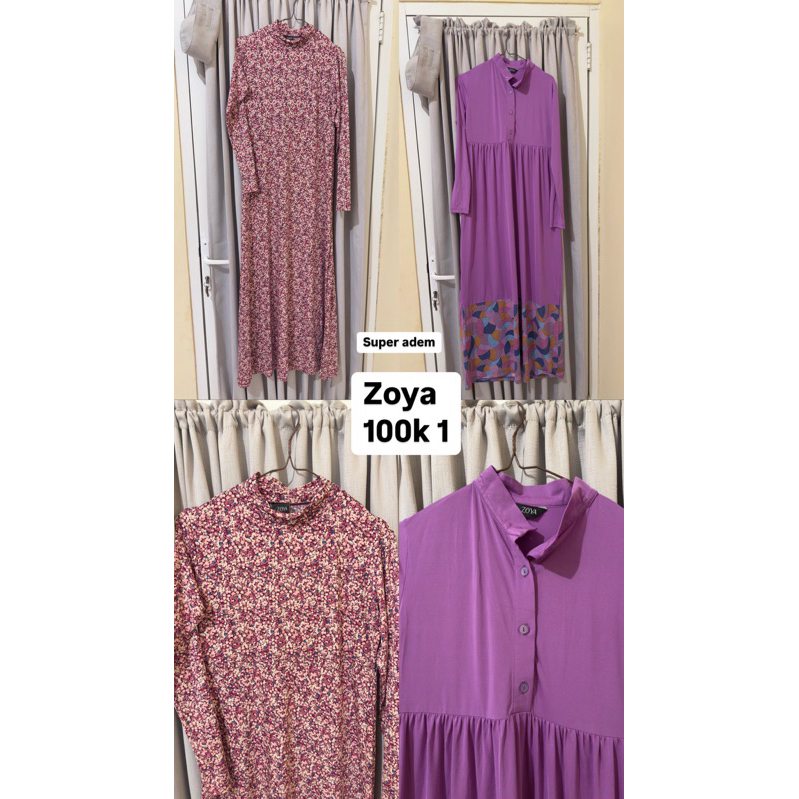 preloved dress zoya gamis zoya