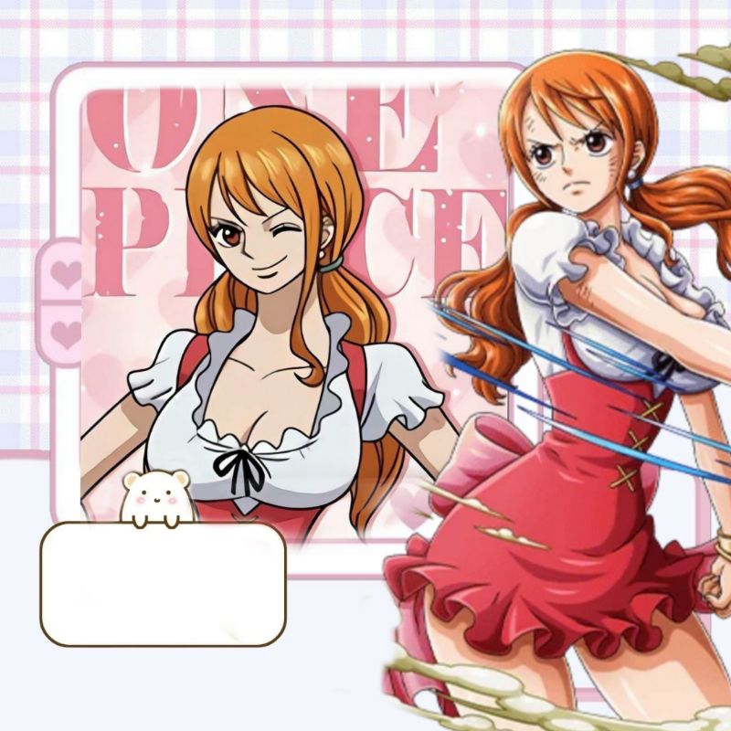 Kostum Fullset Nami One piece dan Miya MLBB