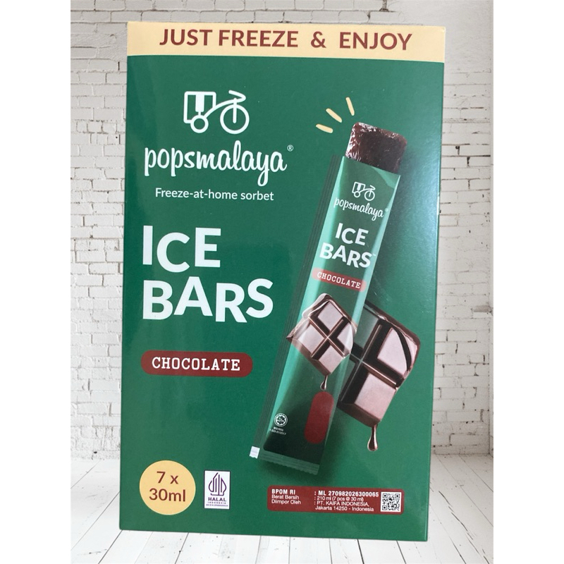 

ICE BAR POPMALAYA CHOCOLATE ISI 7