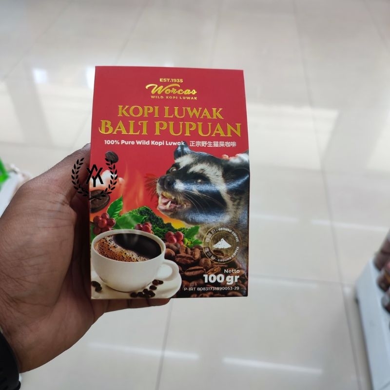 

100% kopi luwak Bali Pupuan - kopi - kopi luwak - kopi luwak pupuan - kopi luwak pupuan bali 100 gram