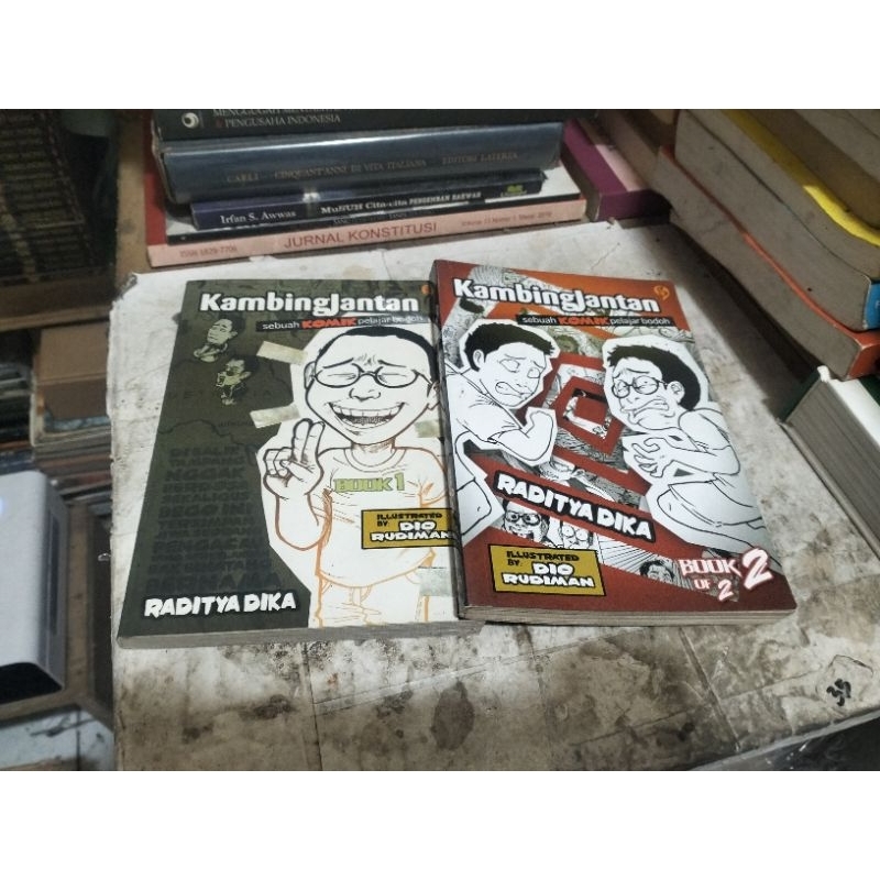 Komik KAMBING JANTAN 1 &2 by Raditya Dika