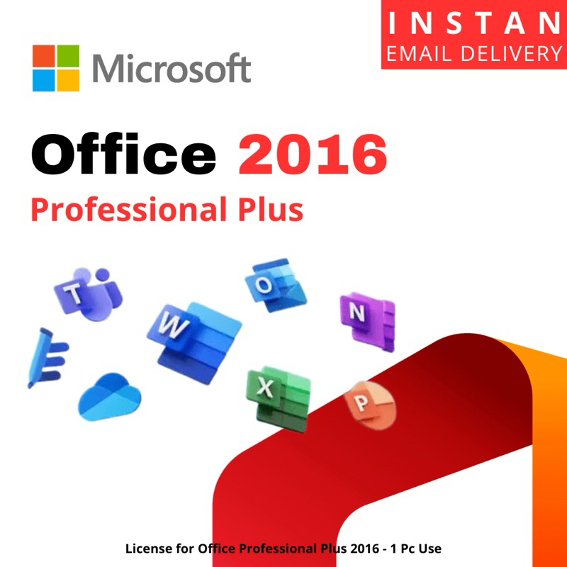 OFFICE 2016 PROPLUS ORIGINAL - PRODUCTKEY