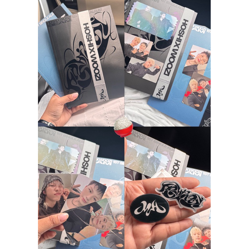 [READYSTOCK] Seventeen Woozi Hoshi Beam Album New Sealed Benefit PC POB Weverse Fanparty (BACA DESKR