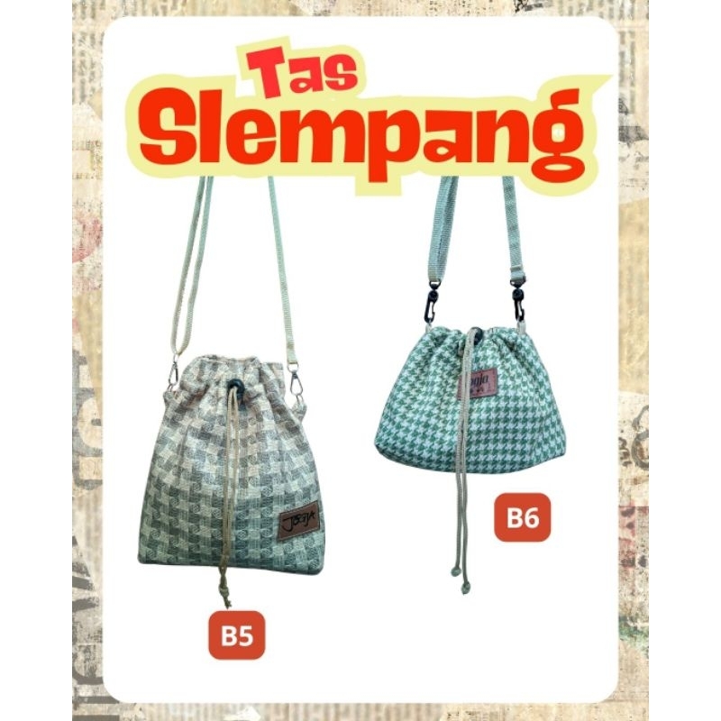 Tas Slempang Serut Goni Khas Jogja
