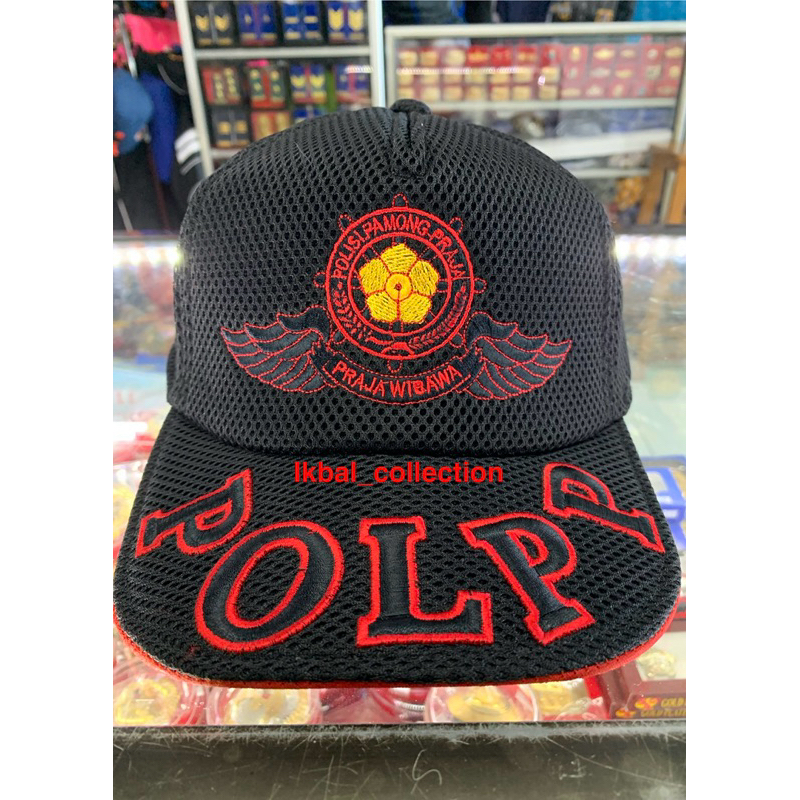 TOPI JARING POL PP GOLONGAN 3 / TOPI JARING WING POL PP