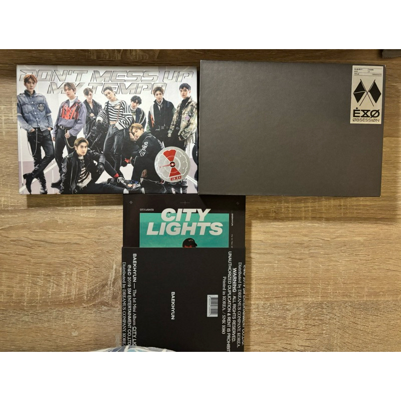 WTS EXO ALBUM OFFICIAL FULLSET