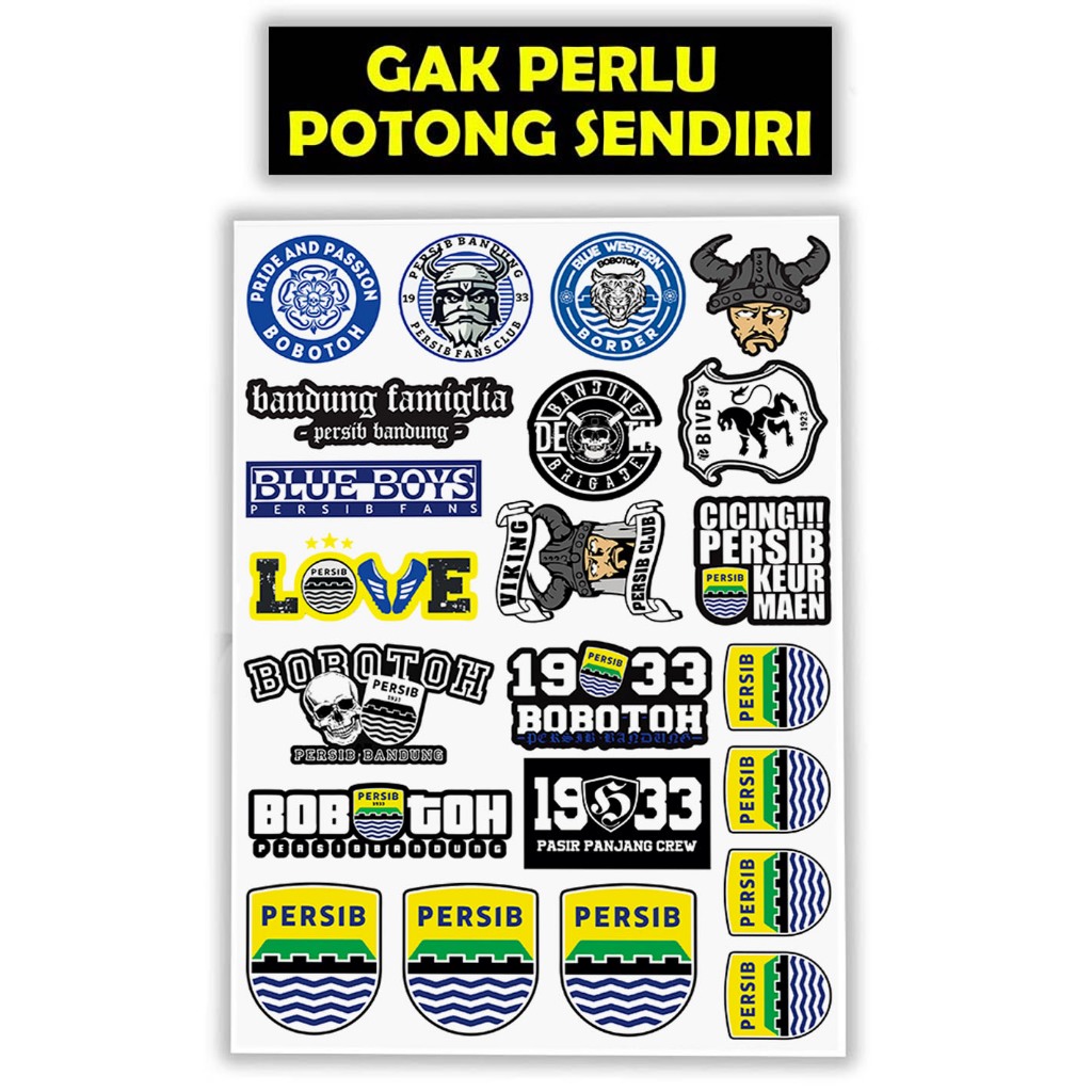 

Sticker Persib Bandung, Hooligan, Persib Bandung, Stiker Persib, Bobotoh
