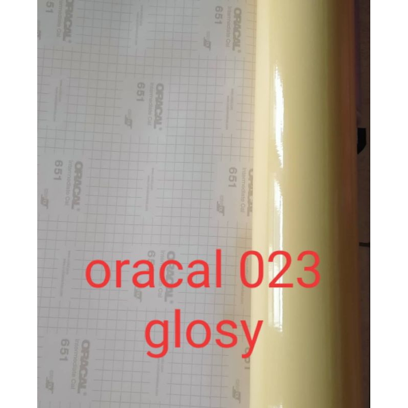 scotlet sticker oracal 651 kode oracal 023 glossy
